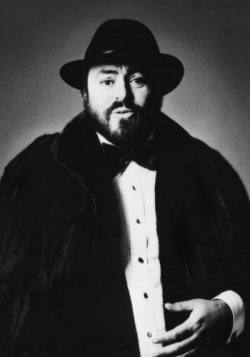 Luciano Pavarotti Full Length Blackglama Mens Mink Coat