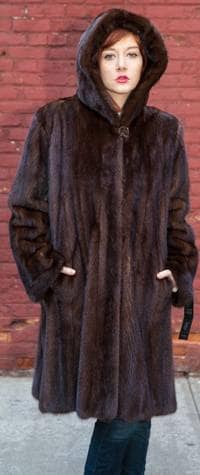 Classic Mahogany Mink Stroller 7/8 Hood 88399