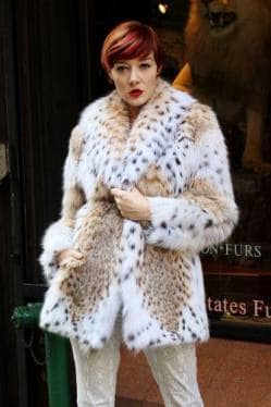 Exotic Canadian Lynx Jacket 0112