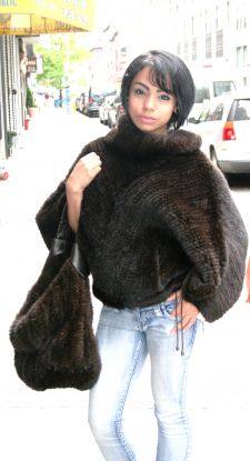 Mink Sweater Pullover Mink Pocketbook 56356
