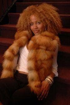 Beautiful Horizontal Red Fox Vest 7788