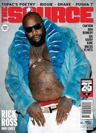 Rick Ross Blue Mink Fur Stroller Chinchilla Fur Collar Source Magazine
