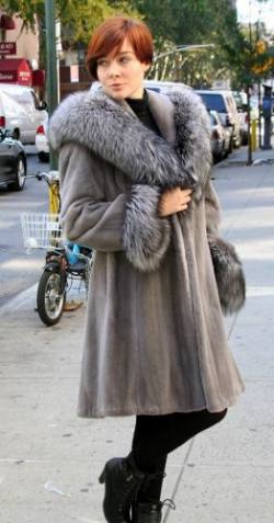 Blue Iris Swing Mink Stroller 6699