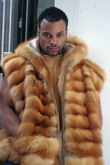 Red Fox Men's Vest Hood 8876