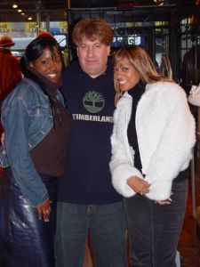 La La White Mink Fur Jacket