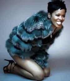 Melinda Williams Green Fox Fur Jacket
