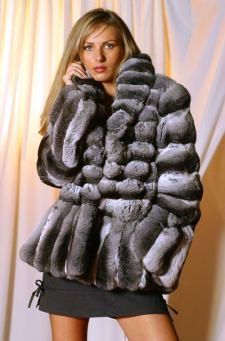 Chinchilla Directional Fur Stroller 88776